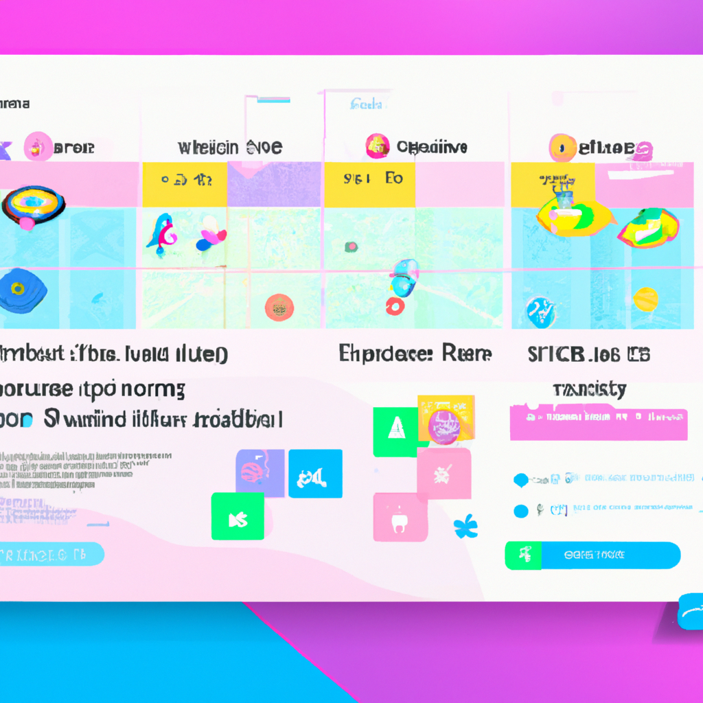 Comparison HUD and UI mockups